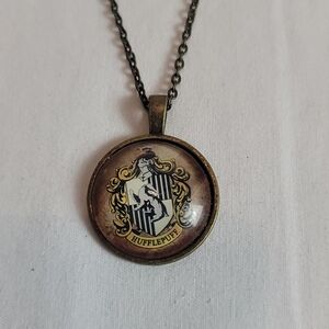 Harry Potter Hufflepuff Pendant Necklace